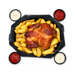 Platou pui 2 persoane